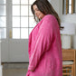 Corey Button Up Top in Fuchsia