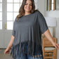 Blake Fringe Hem Top