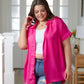 Working on Me Top in Hot Pink