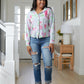 Belinda High Rise Distressed Straight Jeans