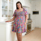 Bright Blooms Floral Dress