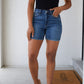 Rory High Rise Denim Shorts