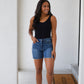 Rory High Rise Denim Shorts