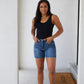 Rory High Rise Denim Shorts