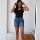 Rory High Rise Denim Shorts