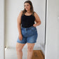 Rory High Rise Denim Shorts