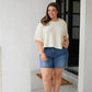 Brianna Boxy Crop Top