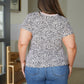 Don't Tame Me Animal Print Top