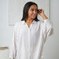 High Standards Striped Button Down