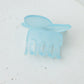 Butterfly Claw Clip in Matte Blue