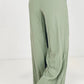 ADORA Solid Wide Leg Pants With Side Pockets