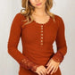 Lace Cuff Top