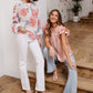 Maisy Floral Blouse in Ivory