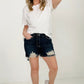 "Liv" Judy Blue HW Destroyed Shorts