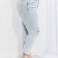 Vervet by Flying Monkey Stand Out Full Size Distressed Cropped Jeans