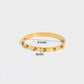 Zirconia Inlay Hinged Bangle Bracelet (With Box)