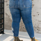 Vintage Indigo Cropped Skinny Jeans