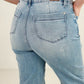 Judy Blue High Waist with Pocket Details Wide Leg Jeans