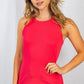 Sleeveless Solid Knit Top
