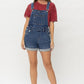 Judy Blue High Waist Destroy & Double Cuff Shorts Overalls