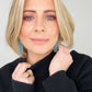 Art Deco Inlaid Turquoise Drop Earring