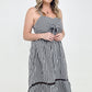White Birch Sleeveless Plaid Woven Dress