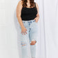 Vervet by Flying Monkey Stand Out Full Size Distressed Cropped Jeans