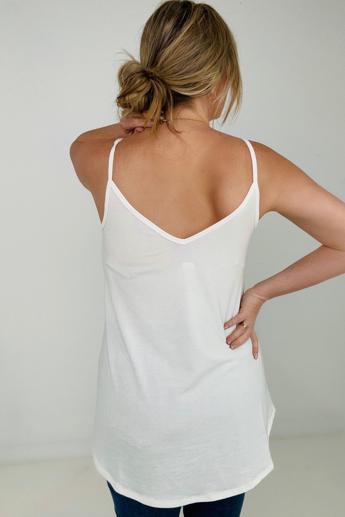 "Remi" Zenana Reversible Spaghetti Strap Cami