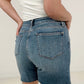 Judy Blue High Waist Embroidered Pocket Cutoff Shorts