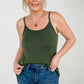 "Remi" Zenana Reversible Spaghetti Strap Cami