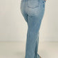 Judy Blue High Waist with Pocket Details Wide Leg Jeans