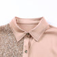"All that Glitters" Sequin Buttoned Down Shirt Dress