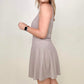Fawnfit 3 in 1 Athleisure Mini Tank Dress with Built-in Bra & Shorts