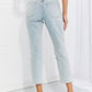 Vervet by Flying Monkey Stand Out Full Size Distressed Cropped Jeans