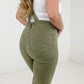Judy Blue High Waist "Control Top" with Release Hem Retro Flare Overall