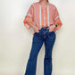 Risen High Rise Front Pocket Sailor Flare Jeans