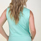 Zenana Solid Sleeveless Harem Jumpsuit