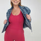 Zenana Solid Sports Romper