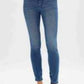 "Cora" Judy Blue High Waist Control Top Cool Denim Skinny Jeans