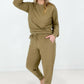 Zenana "Splendid" Reverse Soft French Terry Top & Jogger Set