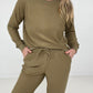 Zenana "Splendid" Reverse Soft French Terry Top & Jogger Set