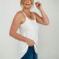 "Remi" Zenana Reversible Spaghetti Strap Cami