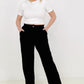 Blumin Apparel Solid Straight Leg Pants