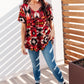 Abstract Aztec Top