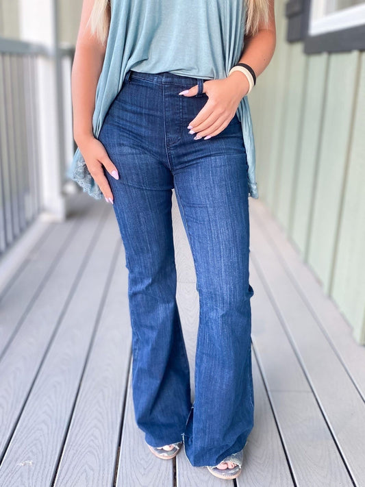 Judy Blue High Waist Super Flare Jeans