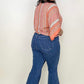 Risen High Rise Front Pocket Sailor Flare Jeans