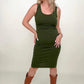 Zenana Cotton Midi Tank Dress