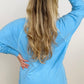 Zenana Pigment Dyed French Terry Pullover With Pockets