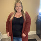 Twisted Knitted Cardigan