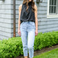 A-Game Mom Fit Jeans